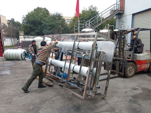 友邦5噸食品行業純凈水設備成功發往新鄉，助力水資源專用機械設備制造升級